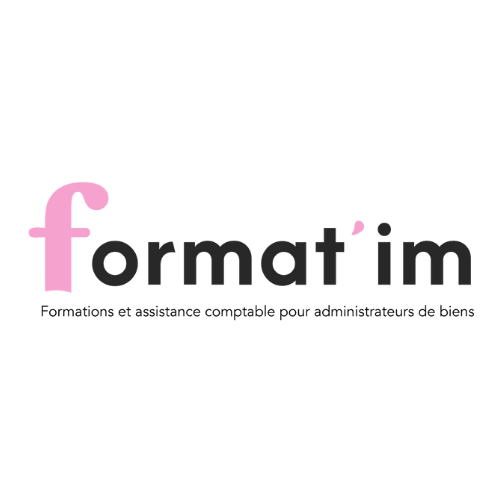 Logo Fomart'im rose et noir